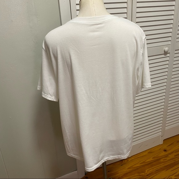 Shein Screen Print Short Sleeve T-Shirt XL - Picture 2 of 3